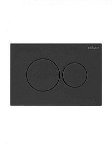 Кнопка для инсталляции Cezares PN1-BTN-NOP черная матовая купить в интернет-магазине сантехники Sanbest