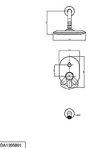 Душевая система D&K Rhein Marx DA1395801 купить в интернет-магазине сантехники Sanbest