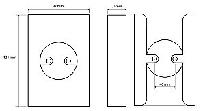 Держатель для пластиковых мешков Bemeta Hotel 101403134 белый купить в интернет-магазине сантехники Sanbest