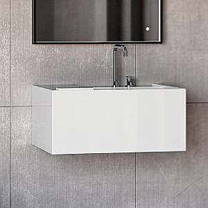 Раковина подвесная Kerasan Kanaal 80 5741*2 Белый купить в интернет-магазине Sanbest