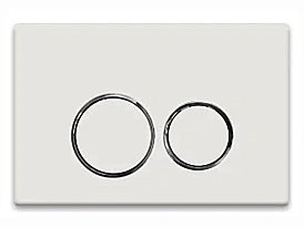 Кнопка для инсталляции CeramaLux DC-014 белая купить в интернет-магазине сантехники Sanbest