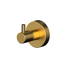 Крючок WhiteCross Ergo ER2210GLB золото брашированное купить в интернет-магазине сантехники Sanbest