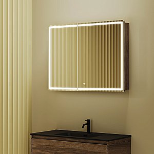 Зеркальный шкаф Sancos Mirror MI100ECH дуб чарльстон купить в интернет-магазине сантехники Sanbest