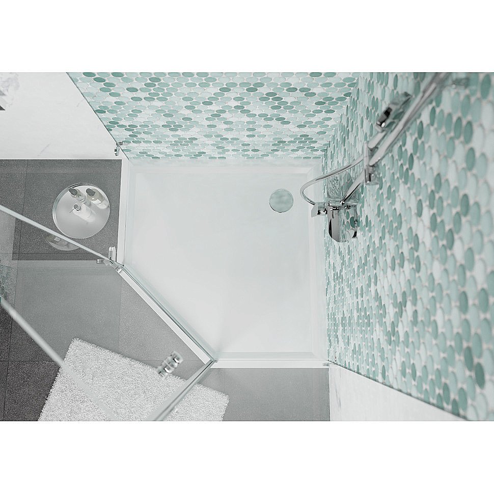 Душевой поддон Акватон Калифорния М 90х90 1A739736CA010 белый купить в интернет-магазине Sanbest