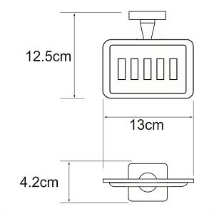 Мыльница WasserKRAFT Dill K-3969 купить в интернет-магазине сантехники Sanbest