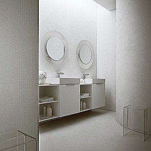 Зеркало с подсветкой Kartell 3.8633.3.084.000.1 в ванную от интернет-магазине сантехники Sanbest