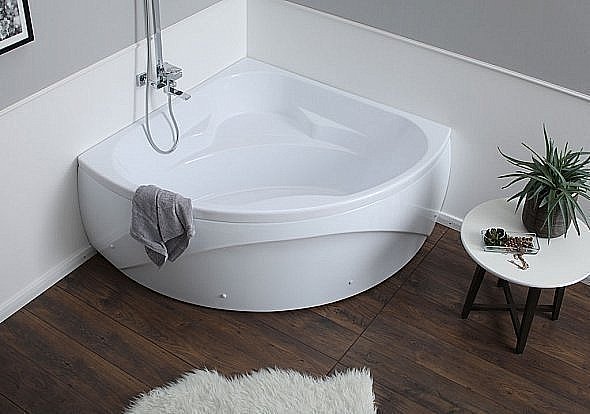 Акриловая ванна Aquanet Vitoria 130 205371 с к/с купить в интернет-магазине Sanbest