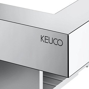 Полка KEUCO EDITION 90 SQUARE 19158010000 36 хром/алюминий купить в интернет-магазине сантехники Sanbest