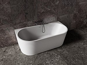 Ванна Abber Stein 170x80 AS9652 белая матовая купить в интернет-магазине Sanbest