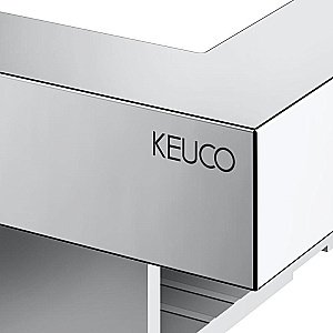 Полка KEUCO EDITION 90 SQUARE 19158010000 36 хром/алюминий купить в интернет-магазине сантехники Sanbest