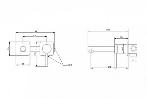 Смеситель для раковины Abber EMOTION AF8812W белый купить в интернет-магазине сантехники Sanbest