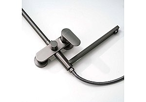 Душевая система Aquatek НИКА AQ2840BGM оружейная сталь купить в интернет-магазине сантехники Sanbest