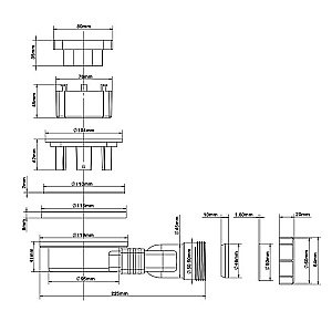 Сифон для поддона Grossman Strong GR-S91 белый купить в интернет-магазине сантехники Sanbest