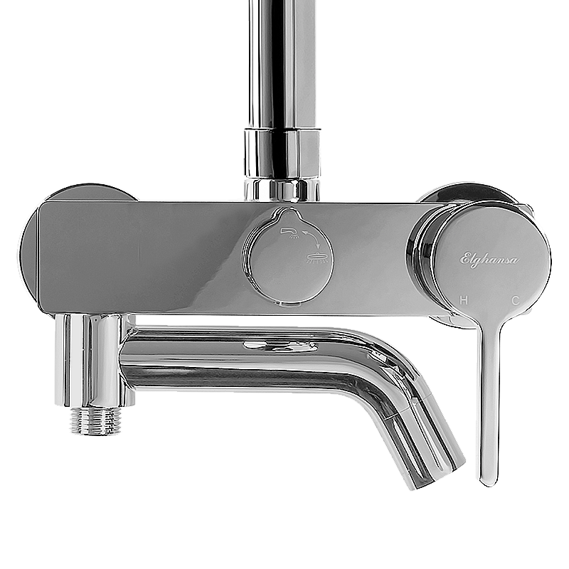Душевая система Elghansa 2330524-2L (Set-20) хром купить в интернет-магазине сантехники Sanbest