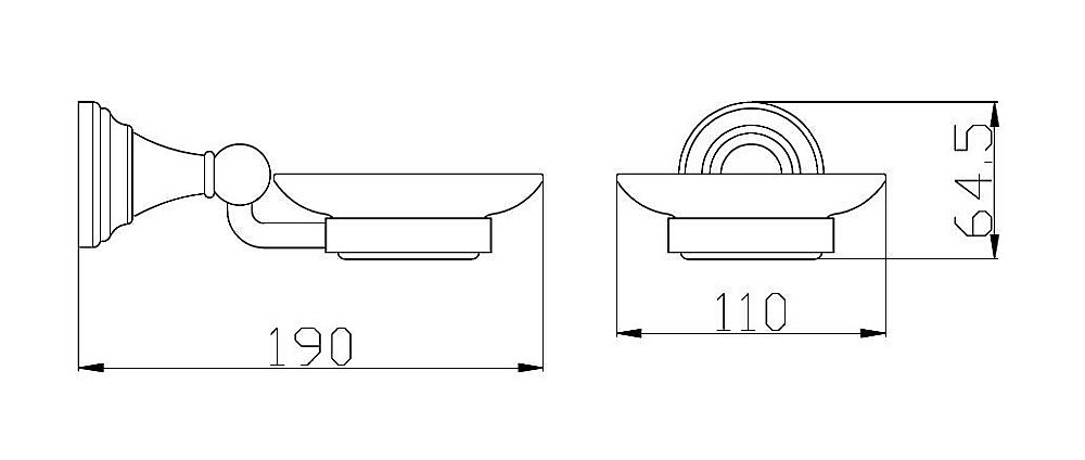 Мыльница Rav-Slezak MORAVA MKA0300 купить в интернет-магазине сантехники Sanbest