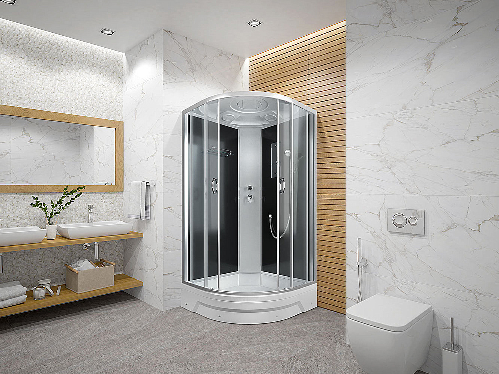 Душевая кабина Erlit Comfort ER351026-C2-RUS 100x100 купить в интернет-магазине Sanbest
