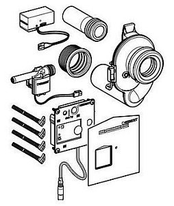 Комплект привода смыва Geberit HyTronic для писсуара скрытого распознавания купить в интернет-магазине сантехники Sanbest
