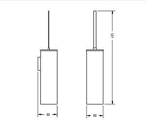 Ершики для туалета Migliore Kvant 30242 золото купить в интернет-магазине сантехники Sanbest