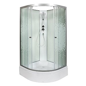 Душевая кабина DTO L780N 80х80 без крыши купить в интернет-магазине Sanbest