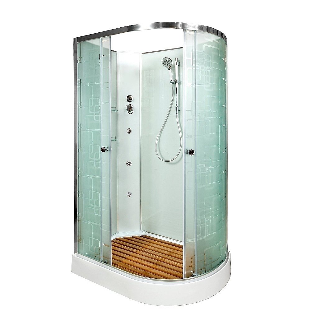 Душевая кабина DTO ЕМ1512 N с гидромассажем 120х80 купить в интернет-магазине Sanbest