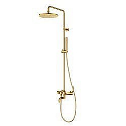 Душевая система Cezares ECO-CVD-BORO золото купить в интернет-магазине сантехники Sanbest