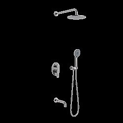 Душевая система Berges NARDIS 3R 71007 хром купить в интернет-магазине сантехники Sanbest