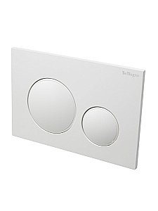 Кнопка для инсталляции BelBagno BB-17C-BL белая купить в интернет-магазине сантехники Sanbest