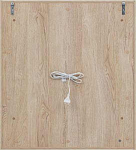 Тумба с раковиной Aquanet Милан 336384/330431 80 дуб светлый для ванной в интернет-магазине Sanbest