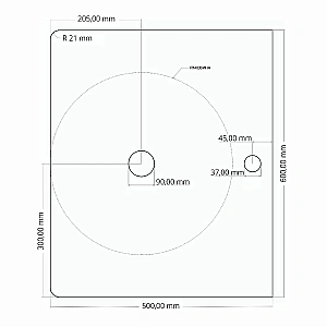 Тумба с квадратной раковиной подвесная Grossman НОРМА 60 с 1-ящ, белый глянец для ванной в интернет-магазине Sanbest