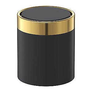 Ведро для мусора WeltWasser WW TEDDY BLG 1.5L 10000014213 черное/золото купить в интернет-магазине сантехники Sanbest