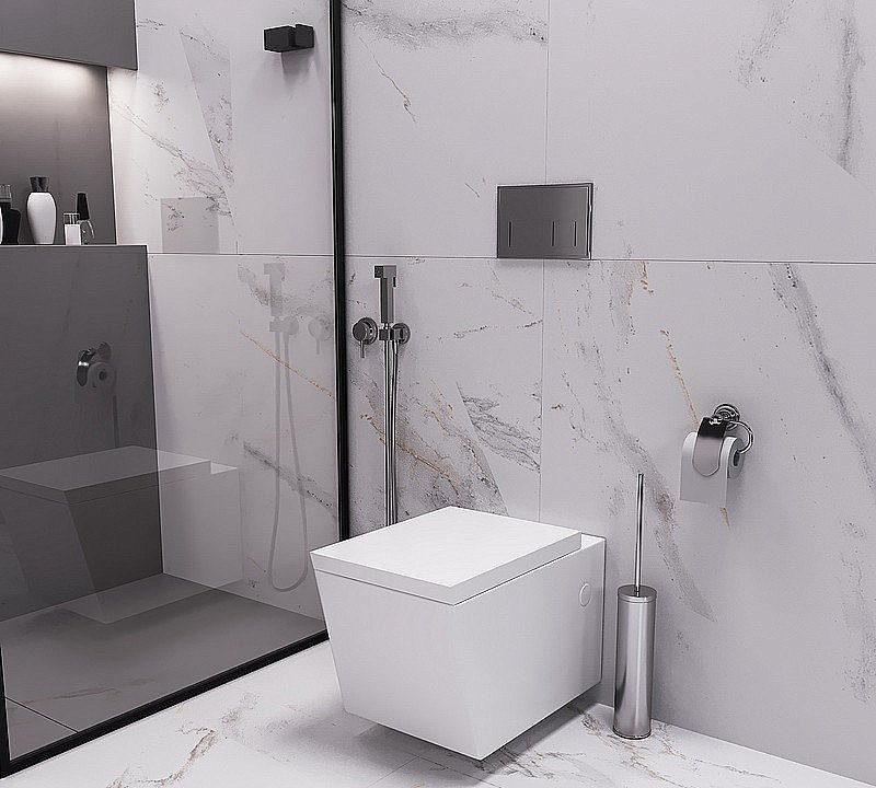 Унитаз подвесной Grossman Cristal GR-4495 с крышкой микролифт купить в интернет-магазине Sanbest