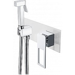 Гигиенический душ Boheme Q 147-WCR белый/хром купить в интернет-магазине сантехники Sanbest