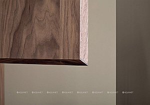 Зеркальный шкаф Aquanet Нью-Йорк 85 орех купить в интернет-магазине сантехники Sanbest