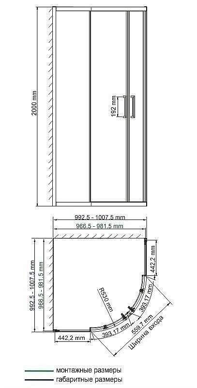 Душевой уголок WasserKRAFT Main 41S23 100x100 купить в интернет-магазине Sanbest