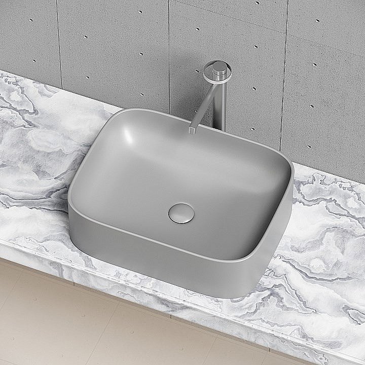 Раковина Ceramica Nova Element 50 CN6052MH антрацит матовый купить в интернет-магазине Sanbest