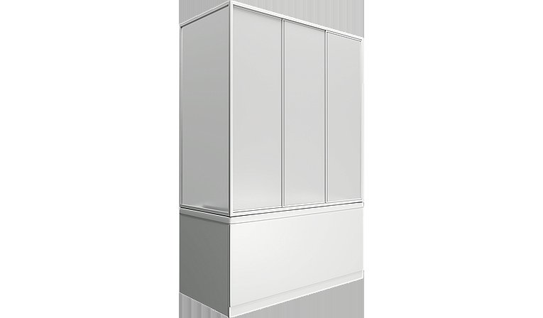 Шторка на ванну BAS Тесса 140x145 купить в интернет-магазине Sanbest