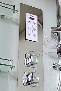 Душевая кабина DTO Серия Z Z120 KERAVA с электрикой 120x90 купить в интернет-магазине Sanbest