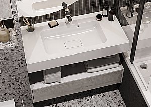 Раковина Акватон Ричмонд 100 1A70603KRD010 белая купить в интернет-магазине Sanbest