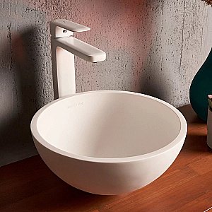 Раковина под столешницу Montebianco NEMI DUE 11103 белая матовая купить в интернет-магазине Sanbest