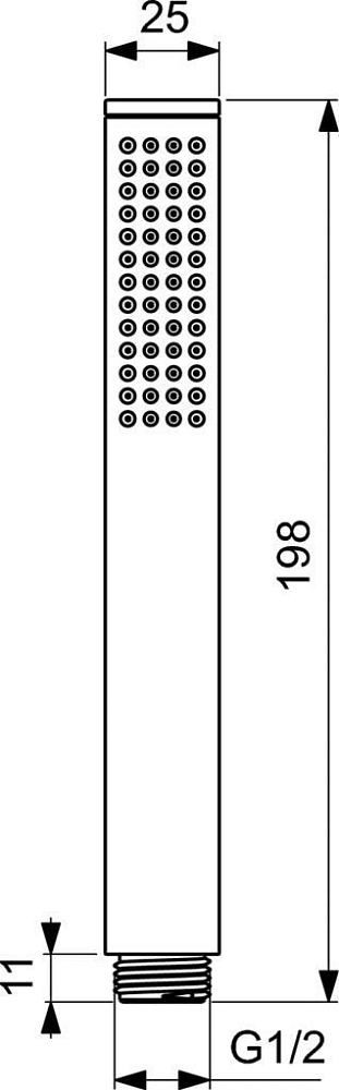 Душевая лейка Ideal Standard IDEALRAIN BC774XG купить в интернет-магазине сантехники Sanbest