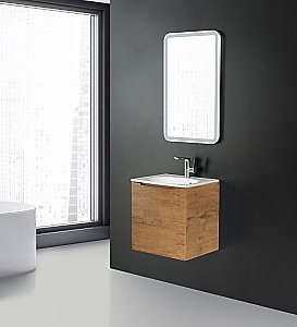 Тумба с раковиной BelBagno ETNA-500-1A Rovere Nature для ванной в интернет-магазине Sanbest