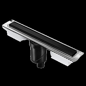 Душевой лоток BERGES B1 Keramik 095017 черный купить в интернет-магазине Sanbest