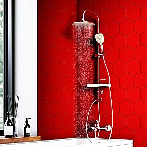 Душевая система Dorff Prime D0740000 хром купить в интернет-магазине сантехники Sanbest