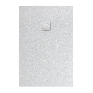 Душевой поддон Belbagno TRAY-MR-UNO-AH-120/80-35-W-BO белый/решетка белая матовая купить в интернет-магазине Sanbest