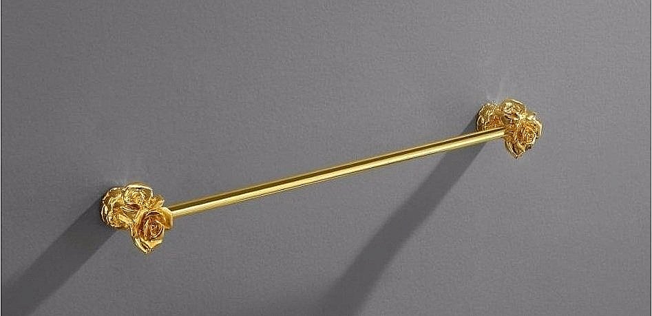 Полотенцедержатель Art&Max Rose AM-0917-Do золото купить в интернет-магазине сантехники Sanbest