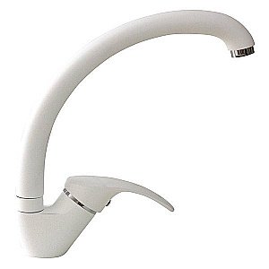 Смеситель для кухни MIXLINE ML-GS02 532450 белый купить в интернет-магазине сантехники Sanbest