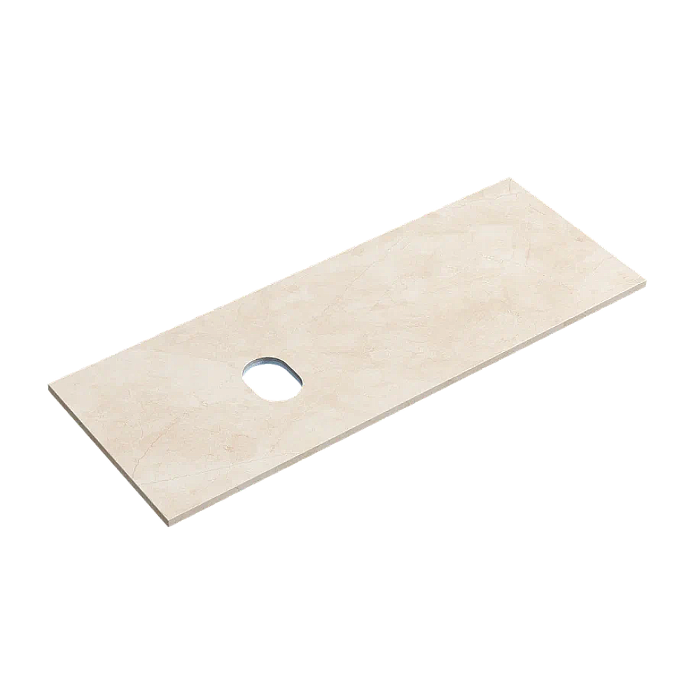 Столешница Sancos 120х46 TT120A2L/R кремовая матовая для ванной в интернет-магазине сантехники Sanbest