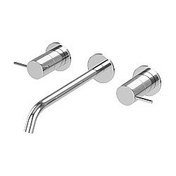 Смеситель для раковины Cezares LEAF-BLI3L-L-01-W0 хром купить в интернет-магазине сантехники Sanbest