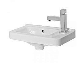 Раковина подвесная Jika CUBITO Mio-N 45 см отверстие справа белая купить в интернет-магазине сантехники Sanbest