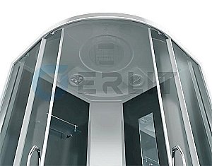 Душевая кабина Erlit Comfrot ER3510P-C4-RUS 100x100 тонированное стекло купить в интернет-магазине Sanbest